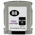 Cartucho de Tinta HP negro 88XLBK