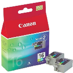 Cartucho de Tinta Canon 3 colores Original  16C