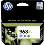 Cartucho de Tinta HP cian Original  963XLC